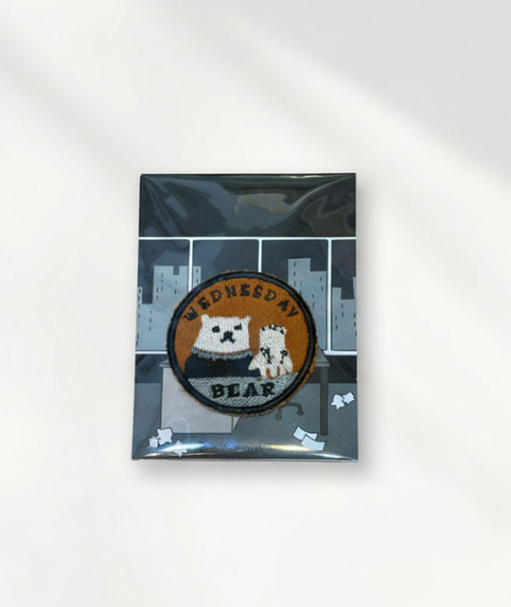 Polar Bear Embroidery patches